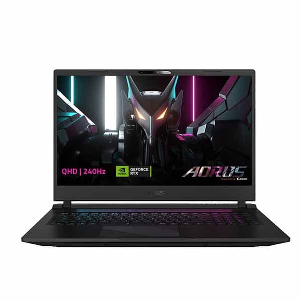 GIGABYTE Aorus - 17.3" 240 Hz - Intel Core i7 13th Gen 13700H (2.40GHz) - NVIDIA GeForce RTX 4070 Laptop GPU - 16 GB DDR5 - 1 TB Gen4 SSD - Windows 11 Home 64-bit - Gaming Laptop (17 BSF-73IN654SH ) - 1