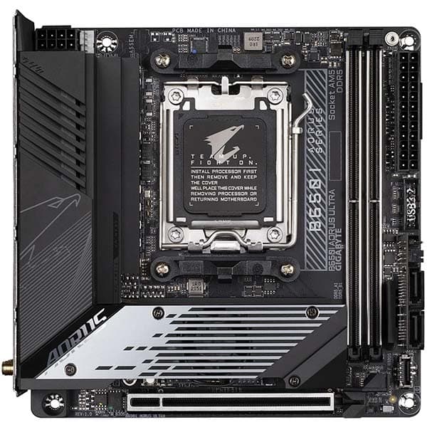 GIGABYTE B650I Aorus Ultra AM5 AMD B650 SATA 6Gb/s Mini ITX Motherboard - 3