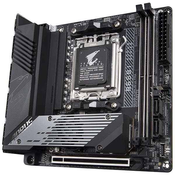 GIGABYTE B650I Aorus Ultra AM5 AMD B650 SATA 6Gb/s Mini ITX Motherboard - 4