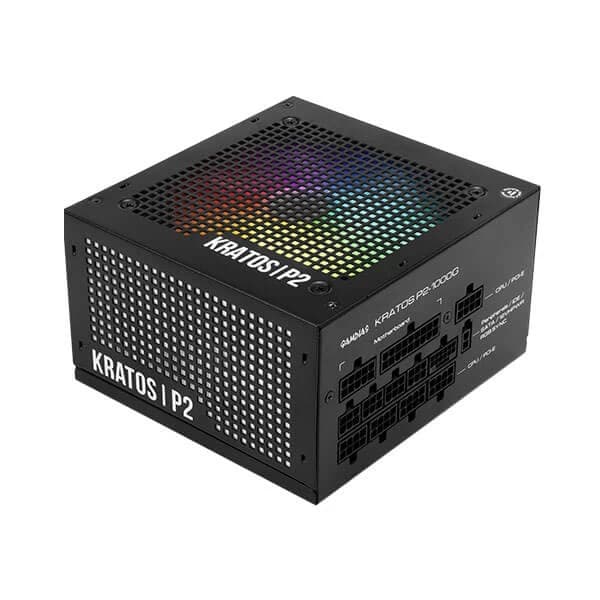 Gamdias Kratos P2-1000G RGB 1000 Watt 80 Plus Gold ATX 3.0 SMPS - 1