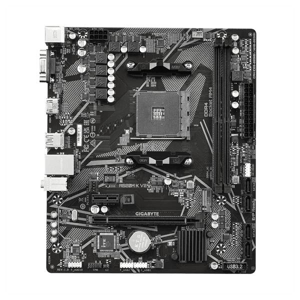 Gigabyte A520M K V2 (rev. 1.0) Motherboard - 2
