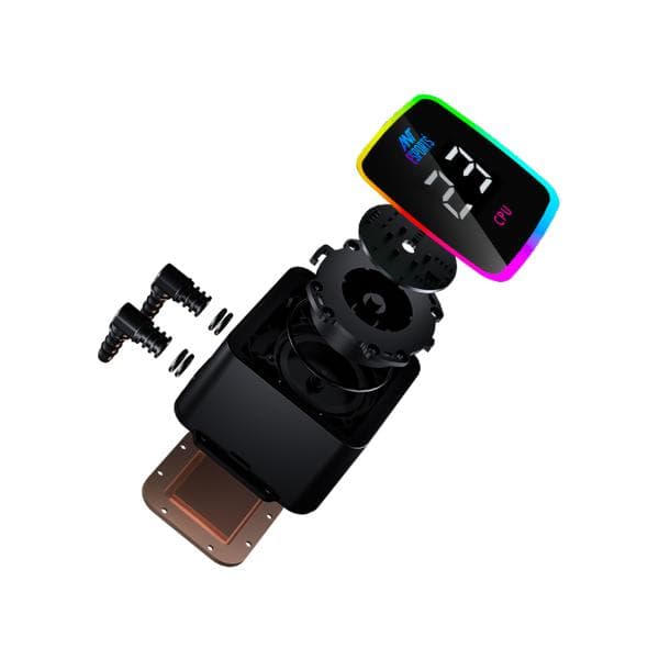 Ant Esports ICE-Flow 360 ARGB CPU Liquid Cooler - Black - 4