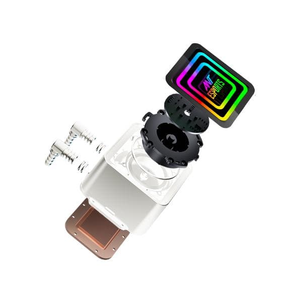 Ant Esports ICE-Infinite 360 ARGB CPU Liquid Cooler – White - 4