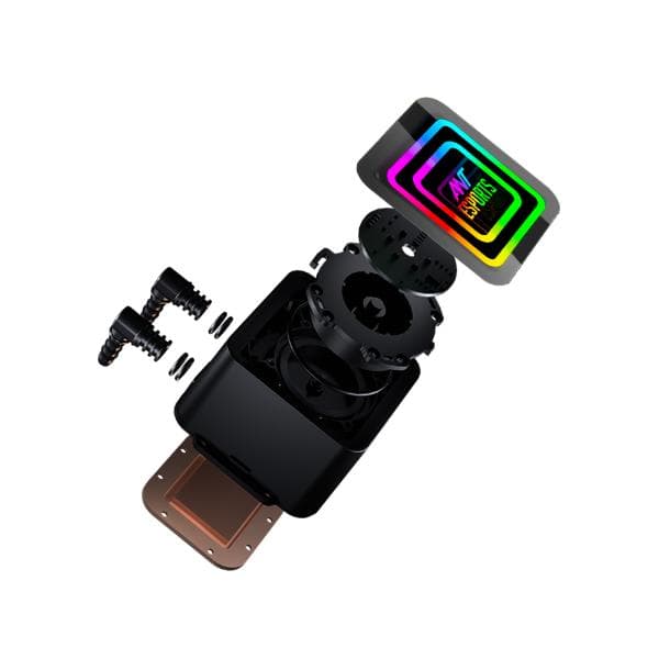 Ant Esports ICE-Infinite 360 ARGB CPU Liquid Cooler – Black - 3