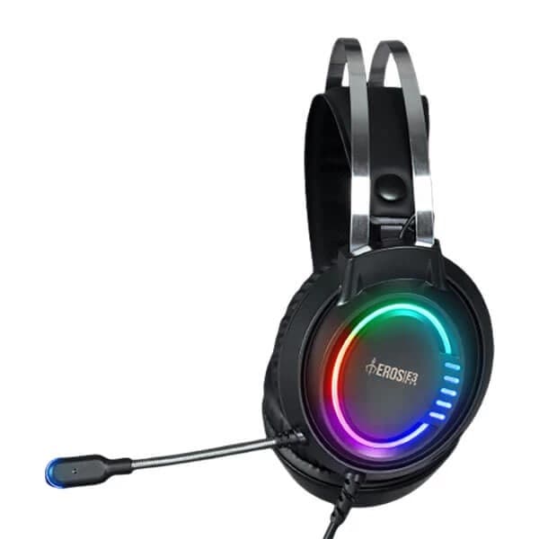 Gamdias Eros E3 RGB Gaming Headset (Black) - 5
