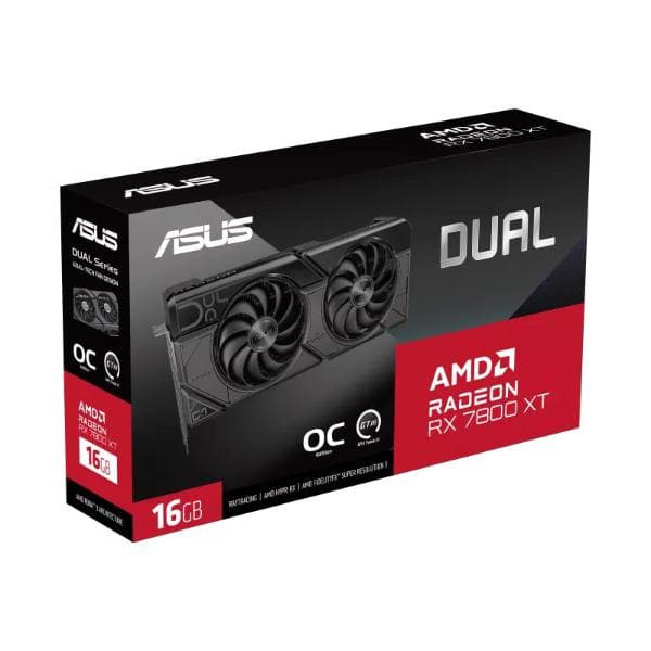 ASUS Dual Radeon RX 7800 XT OC Edition 16GB GDDR6 - 2