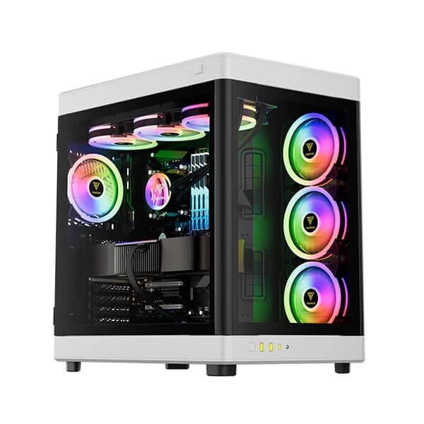 Gamdias Neso P1 BW (ATX) Full Tower Cabinet (Black And White) - 1