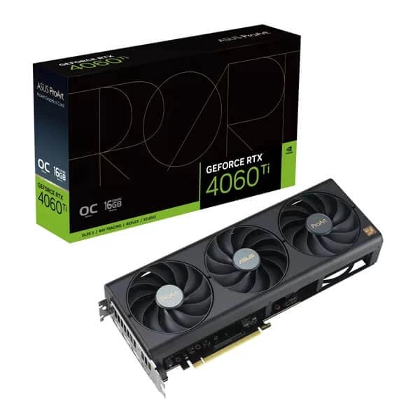 Asus ProArt RTX 4060 Ti OC Edition 16GB Graphics Card - 1