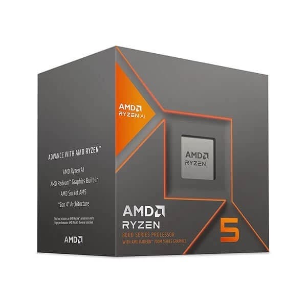 AMD Ryzen 5 8600G AM5 Desktop Processor (5 GHz/  6 Cores / 12 Threads)