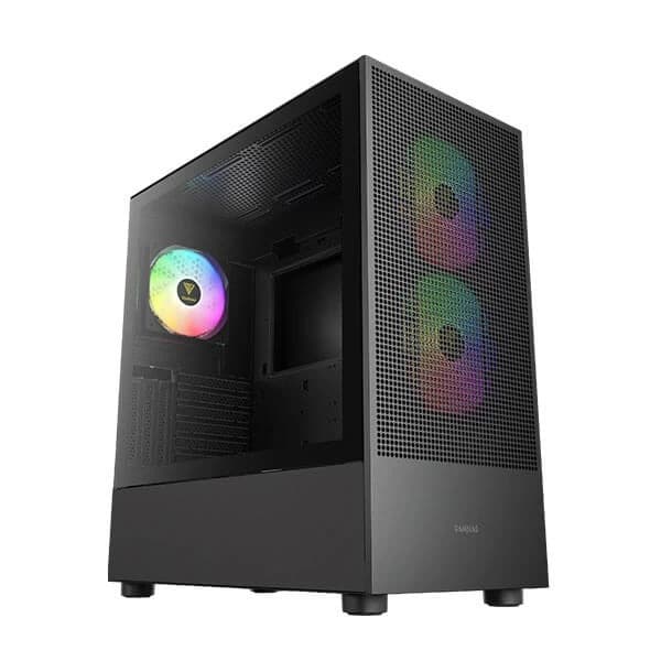 Gamdias Talos E3 Mesh Elite ARGB (E-ATX) Mid Tower Cabinet (Black) - 2