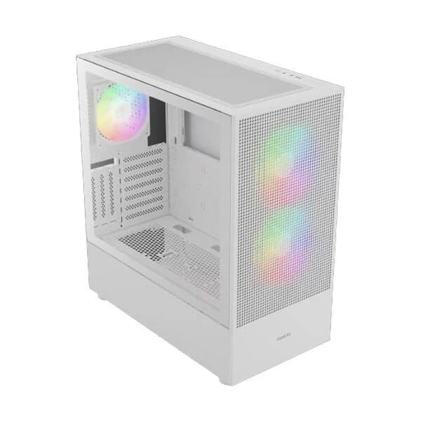 Gamdias Talos E3 Mesh Elite ARGB (E-ATX) Mid Tower Cabinet (White) - 7