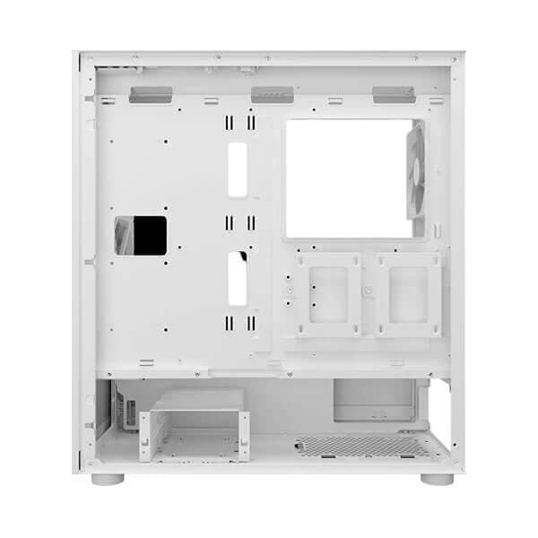 Gamdias Talos E3 Mesh Elite ARGB (E-ATX) Mid Tower Cabinet (White) - 3