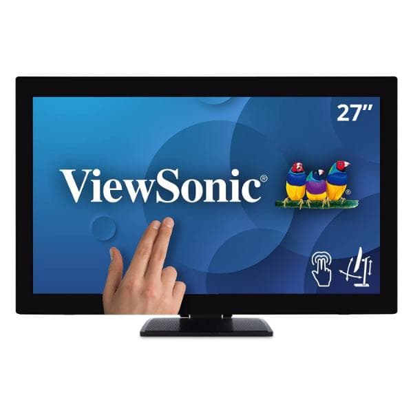 ViewSonic TD2760 27" VA FHD Touch Monitor Black