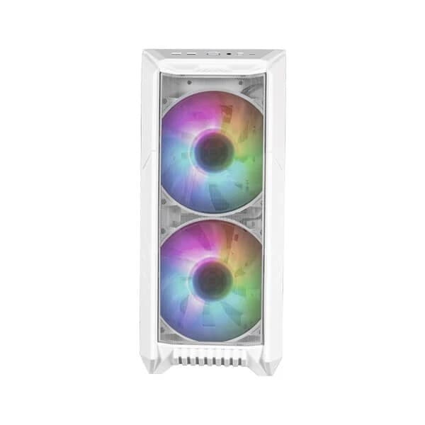Cooler Master HAF 500 (E-ATX) Cabinet (White) - 2