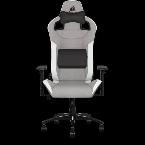 Corsair T3 RUSH Gaming Chair (Gray-White) - 4