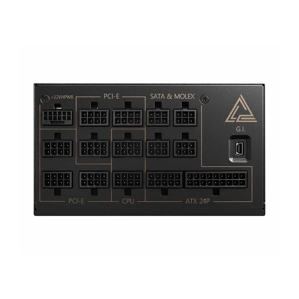 Msi Meg Ai1000P PCIE5 1000 Watt 80 Plus Platinum Power Supply - 5