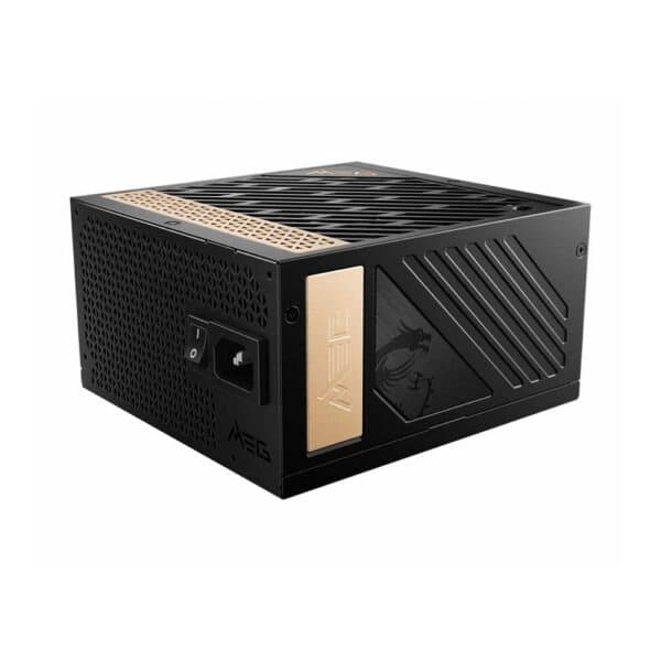 Msi Meg Ai1000P PCIE5 1000 Watt 80 Plus Platinum Power Supply - 4