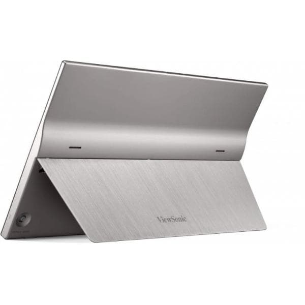 ViewSonic TD1655 16" FHD IPS Portable Touch Monitor Metallic Silver - 2