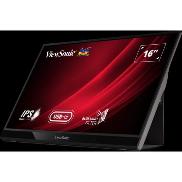 ViewSonic VG1655 16" FHD Portable Monitor IPS 60Hz Silver - 6