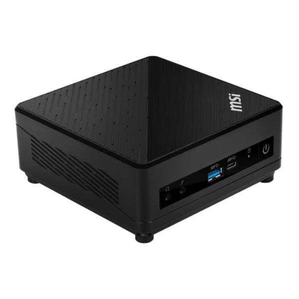 MSI Cubi 5 10M Mini PC - Pentium Gold 6405U Dual Core, Integrated Graphics, NO OS Included, NO RAM Included, NO Storage Included, Wi-Fi, USB Type-C, HDMI - Compact and Powerful Black Mini Desktop PC