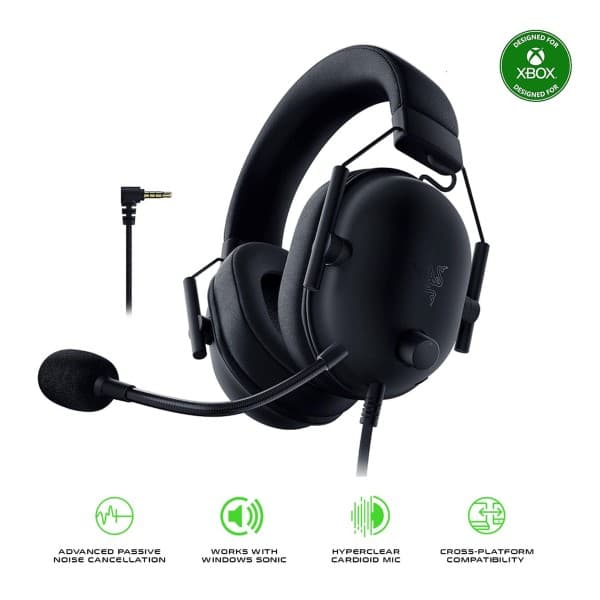 Razer BlackShark V2 X Xbox Licensed Wired Headset (Black) - 1