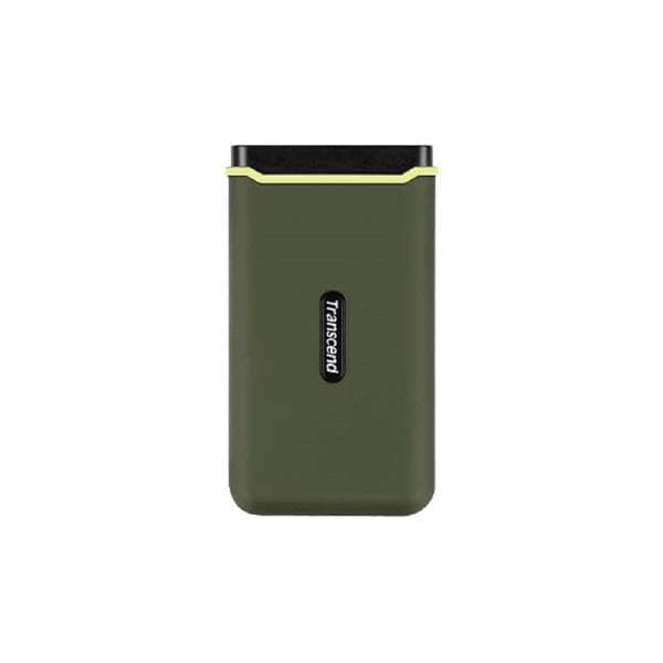 Transcend 500GB ESD380C USB 3.2 Gen 2x2 Portable SSD (Military Green) - 1
