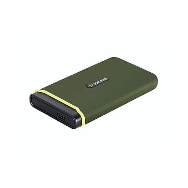 Transcend 500GB ESD380C USB 3.2 Gen 2x2 Portable SSD (Military Green) - 2