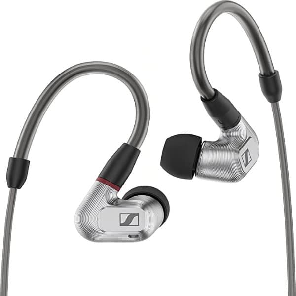 Sennheiser IE900 Hi-Res Audiophile In-Ear Monitors, German Made, Trueresponse Transducers with X3R Technology, Silver - 1