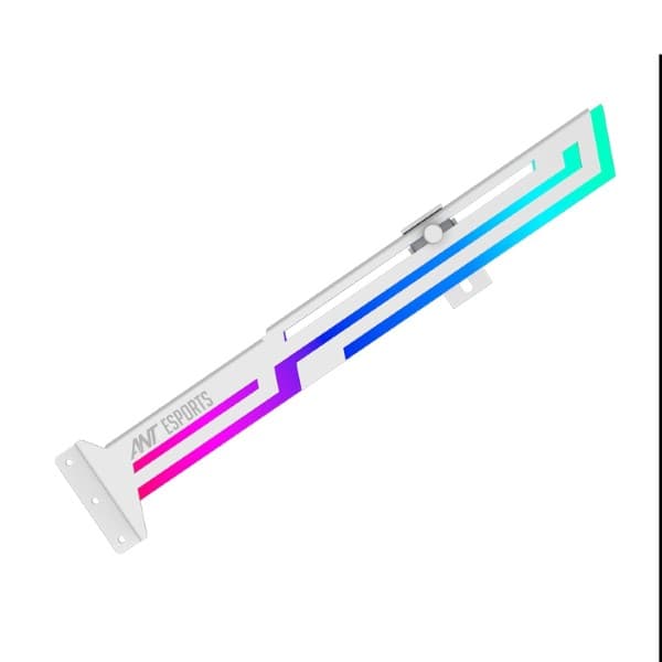 Ant Esports GCB90 ARGB Graphics Card Holder – White - 3