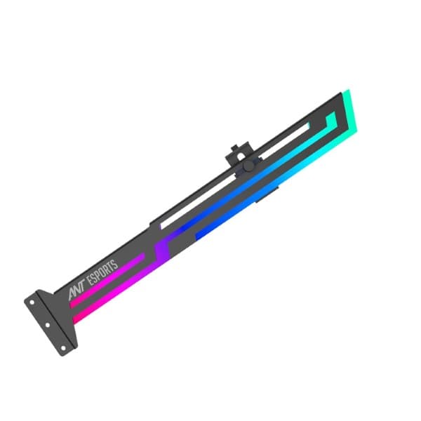 Ant Esports GCB90 ARGB Graphics Card Holder – Black - 4