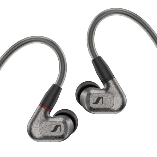 Sennheiser IE600 Hi-Res Audiophile in-Ear Monitors, German Made, Trueresponse Transducers, Dual Resonator Chambers, Rich Bass, Silver