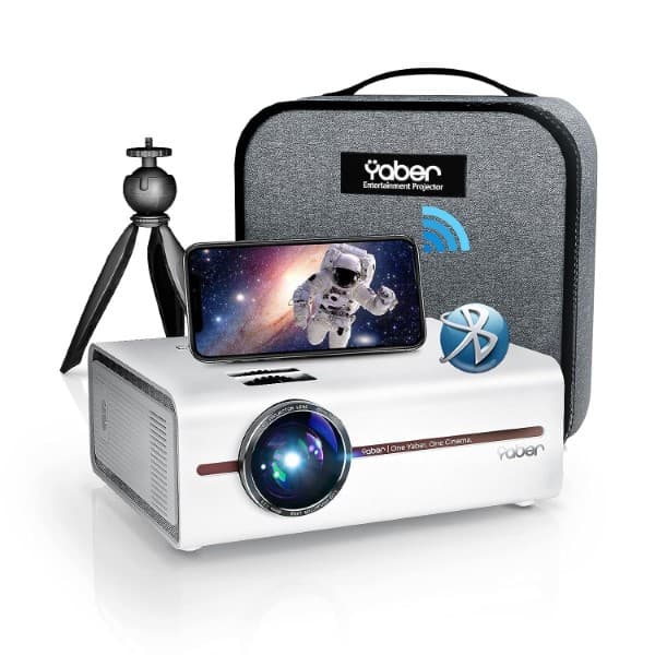 YABER V5 2023 Mini Outdoor Portable Projector - 1