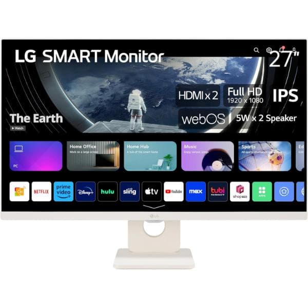 LG 27SR50F 27-inch Smart FHD IPS Monitor - 1