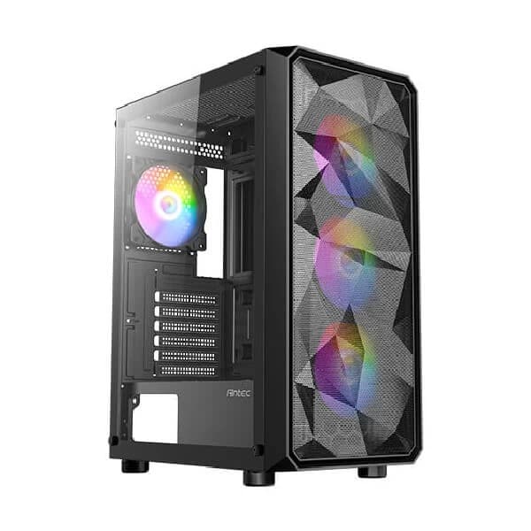 Antec AX83 ARGB (E-ATX) Mid Tower Cabinet (Black) - 1