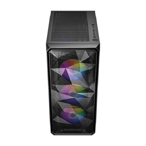 Antec AX83 ARGB (E-ATX) Mid Tower Cabinet (Black) - 2