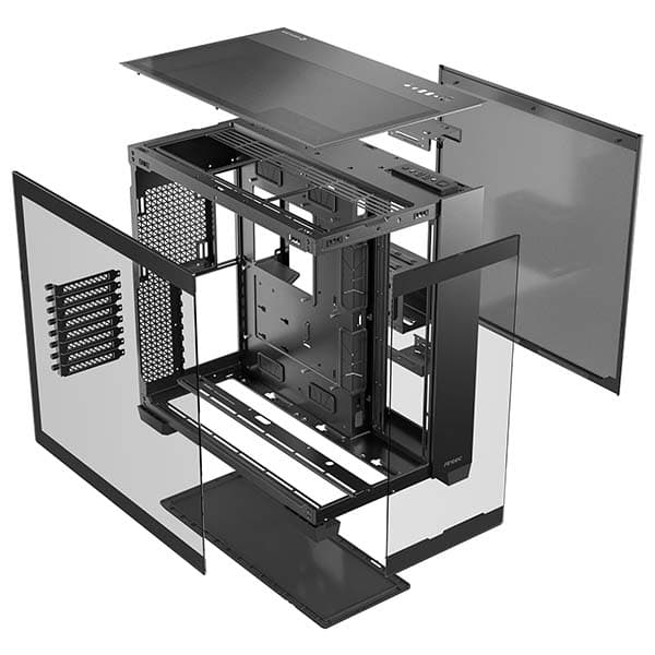 Antec C8 ARGB (E-ATX) Full Tower Cabinet (Black) - 6
