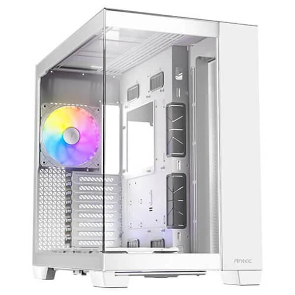 Antec C8 ARGB (E-ATX) Full Tower Cabinet (White) - 1