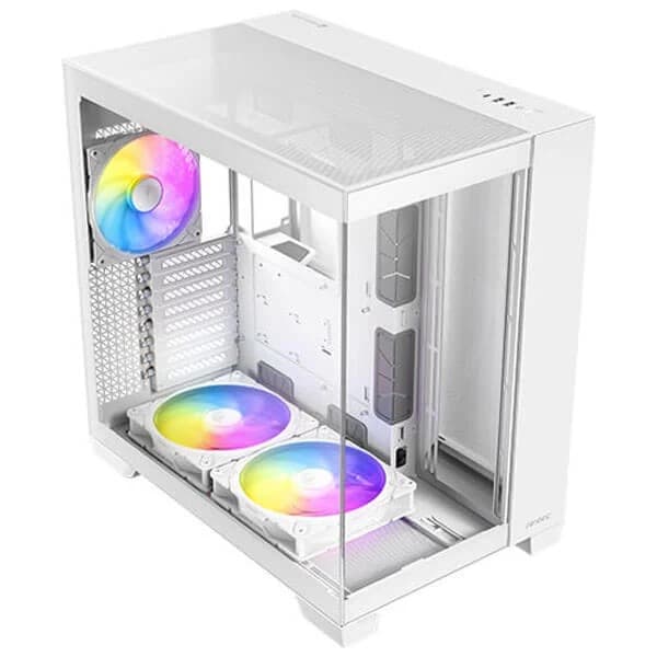 Antec C8 ARGB (E-ATX) Full Tower Cabinet (White) - 2