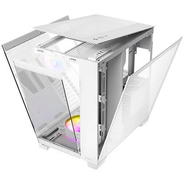 Antec C8 ARGB (E-ATX) Full Tower Cabinet (White) - 7