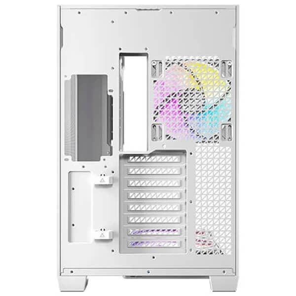 Antec C8 ARGB (E-ATX) Full Tower Cabinet (White) - 4