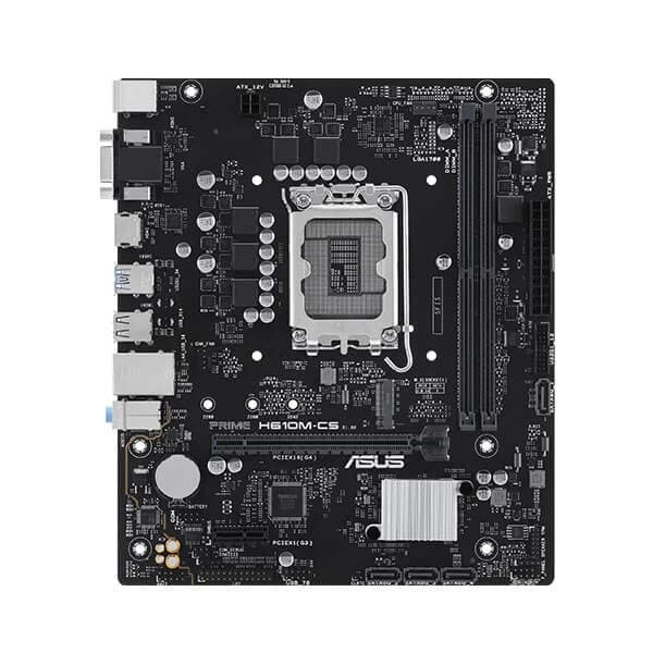 Asus Prime H610M-CS DDR5 Intel LGA 1700 mATX Motherboard Supports Intel 12th, 13th & 14th Gen Processors - 4