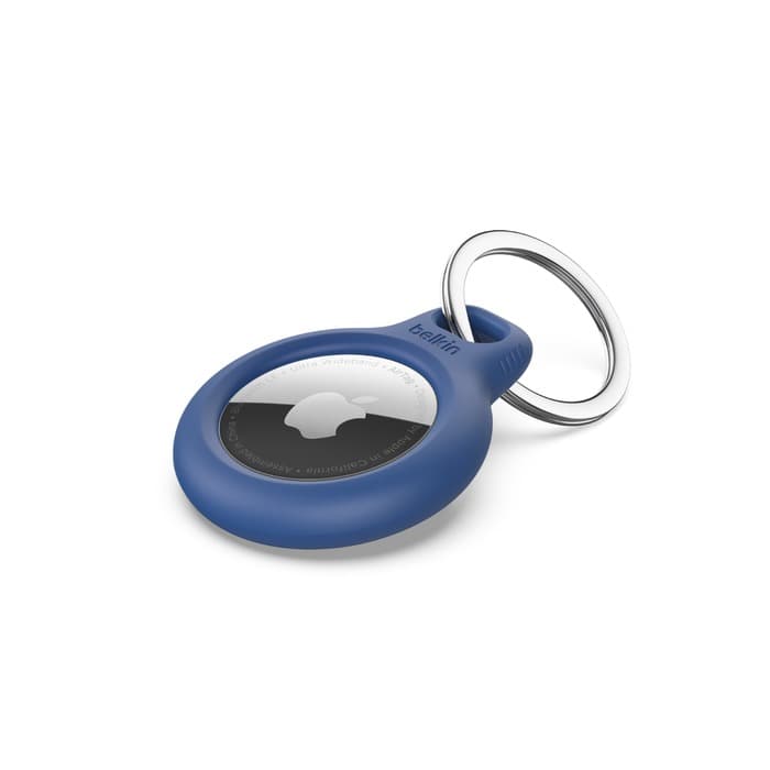Belkin Secure Holder with Key Ring for AirTag - Blue - 1