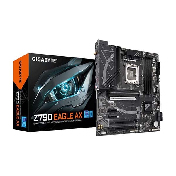 Gigabyte Z790 EAGLE AX (rev. 1.0) Motherboard Supports Intel 12th, 13th & 14th Gen Processors