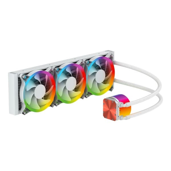 Ant Esports ICE Chroma 360 ARGB 360mm Liquid Cooler I AIO – White - 1