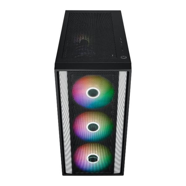 Cooler Master MasterBox 600 ARGB Tempered Glass ATX Cabinet Black - 5