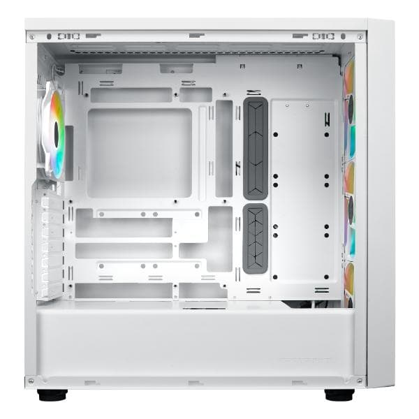 Cooler Master MasterBox 600 ARGB Tempered Glass ATX Cabinet White - 6