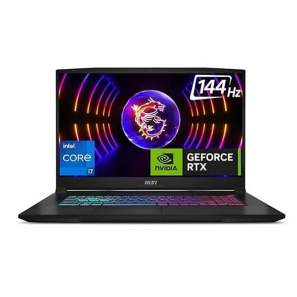 MSI Katana 17 B12VFK 17.3 Inch i7-12650H DDR5 RAM 16GB (8*2) 1TB NVMe PCIe Gen4x4 RTX 4060 GDDR6 8GB Gaming Laptop 9S7-17L541-668 - 1