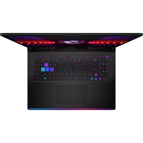MSI Raider GE78HX 14VHG 17 Inch i9-14900HX DDR5 RAM 32GB (16*2) 2TB NVMe PCIe Gen4x4 SSD RTX 4080,GDDR6 12GB Gaming Laptop 9S7-17S151-805 - 2
