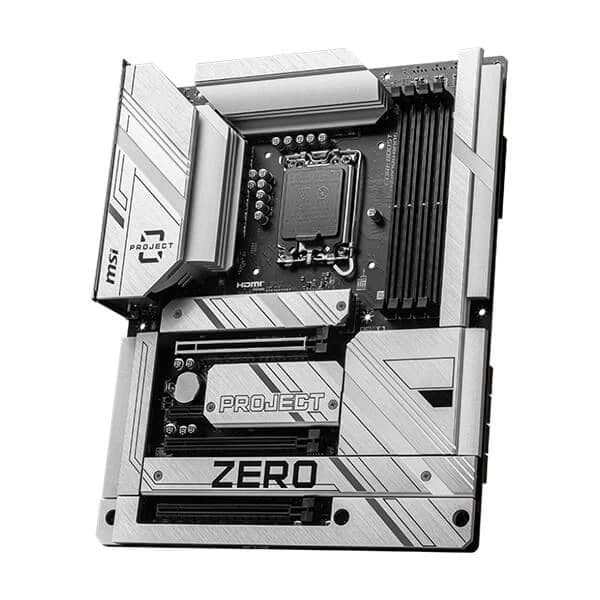 MSI Z790 Project Zero (Wi-Fi) DDR5 Motherboard Supports Intel 12th , 13th & 14th Gen Processors - 3