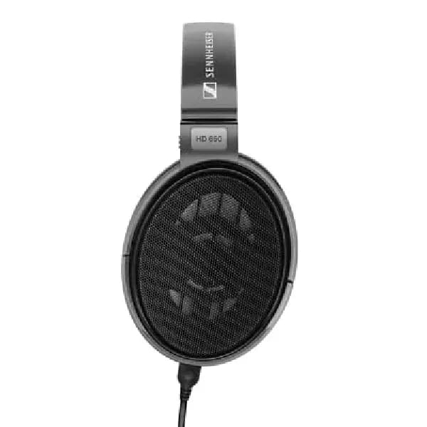 Sennheiser HD 650 Open‑Back Hi-Res Audiophile Headphones, Reference Grade Sound, Airy Design, Plush Ear Pads, Rich Bass, Black - 2